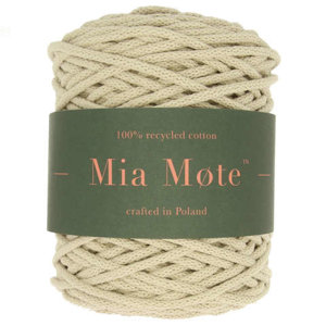 MiaMote™ Extra Lush Line sznurek bawełniany ivory 7mm ~25mb
