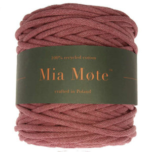 MiaMote™ Extra Lush Line sznurek bawełniany rose beryl 7mm ~25mb