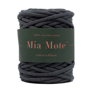 MiaMote™ Extra Lush Line sznurek bawełniany smoky quartz 7mm ~25mb