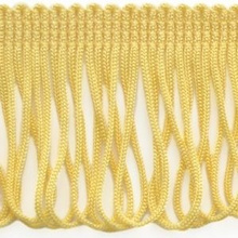 Frędzle Taneczne Wiskozowe na Taśmie Elastyczne Krem 150mm 10m