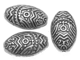 Koraliki Przekładki Akrylowe Owal 21x14mm 30szt