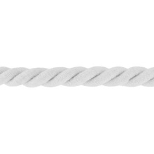 Lina Sznur Sznurek Skręcany do makramy 100% Bawełniany Biały 3PLY 10mm 1m