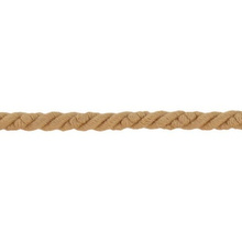 Lina Sznur Sznurek Skręcany do makramy 100% Bawełniany Biszkoptowy 3PLY 6mm 1m