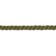 Lina Sznur Sznurek Skręcany do makramy 100% Bawełniany Oliwkowy 3PLY 6mm 20m