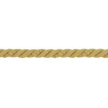 Lina Sznur Sznurek Skręcany do makramy 100% Bawełniany Szafranowy 3PLY 6mm 1m