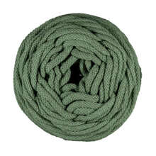 Mia Mote™ Basic Line sznurek bawełniany 5mm green jasper