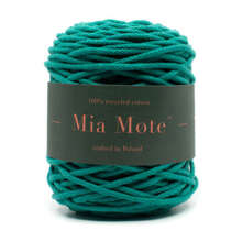 Mia Mote™ Basic Line sznurek bawełniany 5mm malachite green