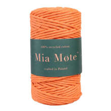 Mia Mote™ Classic Line Sznurek bawełniany skręcany do makramy 2mm copper