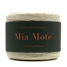 Mia Mote™ Classic Line Sznurek bawełniany skręcany do makramy 2mm limestone