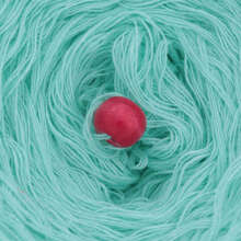 Mia Mote™ Green Cotton MOTE ruby 3-nitki