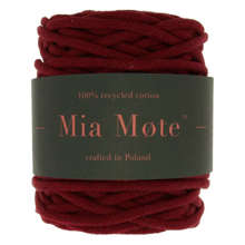 MiaMote™ Extra Lush Line sznurek bawełniany ruby 7mm ~25mb