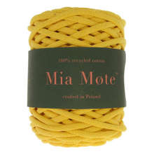 MiaMote™ Extra Lush Line sznurek bawełniany yellow calcite 7mm ~100mb