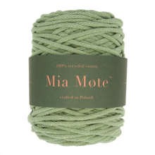 MiaMote™ Lush Line Sznurek bawełniany 5mm green jasper ~50mb