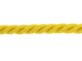 P104 Sznurek Skręcany Pomarańczowy 7mm 1m