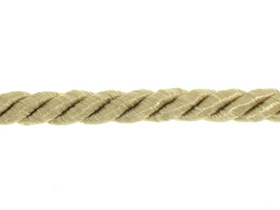 P730 Sznurek Skręcany Złoty 7mm 5m