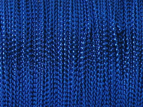 Sznurek Nylon Metalizowany do Zawieszania Ozdób Pakowania Prezentów Niebieski 1mm 100m Szpula