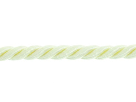 Sznurek Skręcany Wiskozowy Ecru 5mm 1m