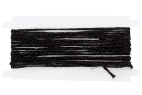 Sznurek Stilon Metalizowany Czarny 2mm 4m