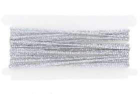 Sznurek Stilon Metalizowany Srebrny 2mm 4m