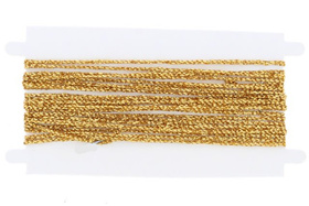 Sznurek Stilon Metalizowany Złoty 2mm 4m