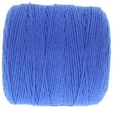 Sznurek bawełniany skręcany do makramy Niebieski 2mm ~290m