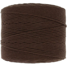 Sznurek bawełniany skręcany do makramy brązowy 2mm ~290m