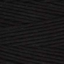 Sznurek bawełniany skręcany do makramy czarny 2mm ~290m