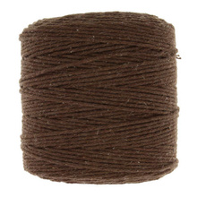 Sznurek bawełniany skręcany do makramy ecconomic brązowy 2mm ~290m