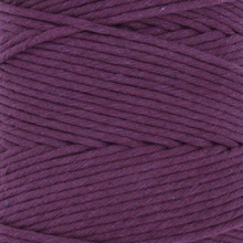 Sznurek bawełniany skręcany do makramy śliwkowy 3mm ~200m