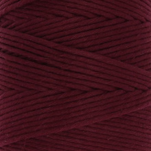 Sznurek bawełniany skręcany do makramy wino 2mm ~290m