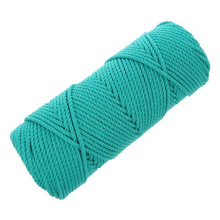 Sznurek bawełniany skręcany linka 3PLY do makramy malachit 3mm ~100m