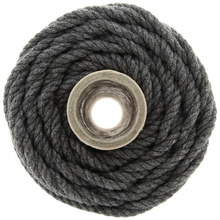 Sznurek bawełniany skręcany linka 3PLY do makramy szary 3mm ~100m