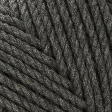 Sznurek bawełniany skręcany linka 3PLY do makramy szary 3mm ~100m