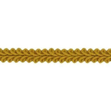 Taśma bawełniana dekoracyjna 100% bawełny antyczne złoto 11mm 25m