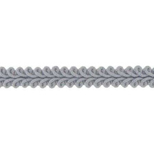Taśma bawełniana dekoracyjna 100% bawełny błękitny 11mm 25m