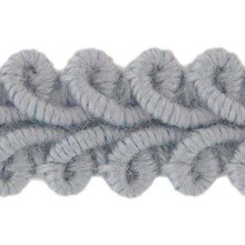 Taśma bawełniana dekoracyjna 100% bawełny błękitny 11mm 25m