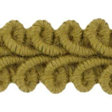 Taśma bawełniana dekoracyjna 100% bawełny pistacja 11mm 25m