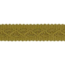 Taśma bawełniana dekoracyjna 100% bawełny pistacja 16mm 20m