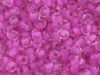 12/0 Color Lined Seed Beads Koraliki Drobne Sutasz Beading Tip Pink 1.9mm 10g