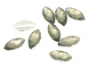 Koraliki Kaboszony Diamentowe Łezki Dymny 8x4mm 400szt