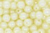 Koraliki Perła Perełki Akrylowe Perłowy Kremowy 10mm ~50g ~100szt