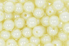 Koraliki Perła Perełki Akrylowe Perłowy Kremowy 10mm ~50g ~100szt