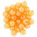 Koraliki Perła Perełki Akrylowe Pomarańczowy 10mm 20szt