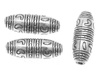 Koraliki Przekładki Akrylowe Oliwka 28x10mm 20szt