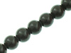 Koraliki Szklane Powlekane Gładkie Brązowy Ciemny 6mm 20cm ~33szt Sznur
