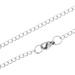 Łańcuszek z zapięciem Stal Chirurgiczna 2.5x3 mm 60cm 1szt