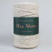 Mia Mote™ Classic Line Sznurek bawełniany skręcany do makramy 2mm ivory