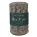 Mia Mote™ Classic Line Sznurek bawełniany skręcany do makramy 3mm deep sunstone