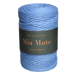 Mia Mote™ Classic Line Sznurek bawełniany skręcany do makramy 3mm rhodisite