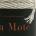 Mia Mote™ Classic Line Sznurek bawełniany skręcany do makramy 5mm limestone